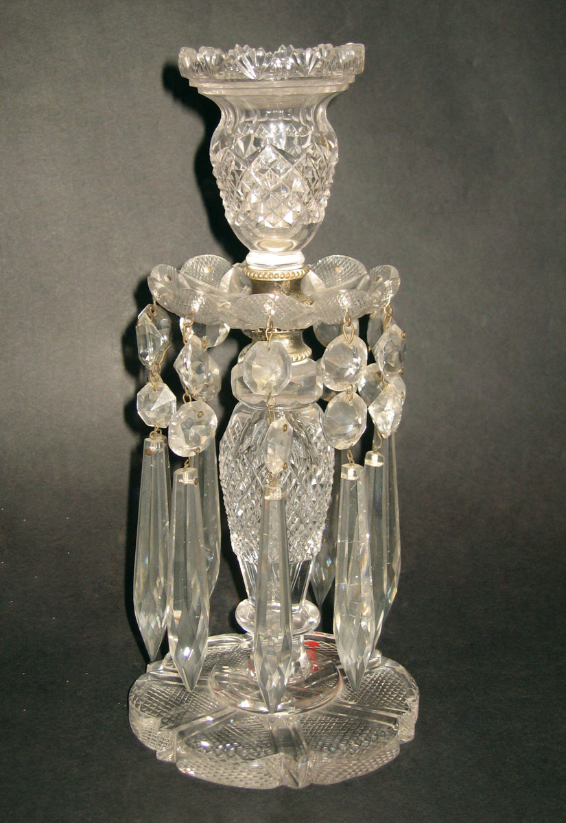 1963.0952.002 Glass candlestick