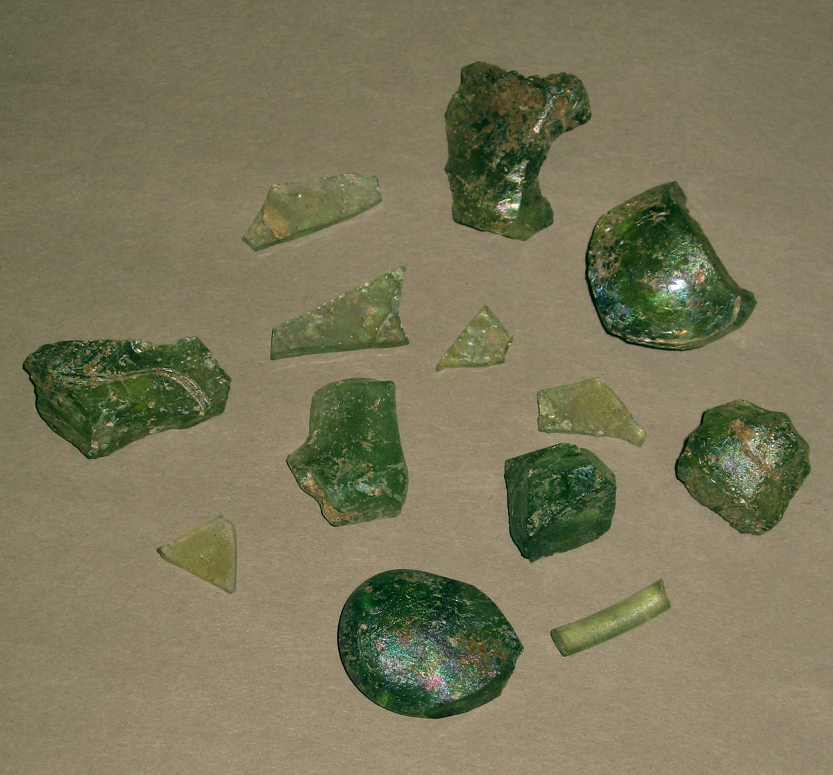 1990.0091 Glass fragments