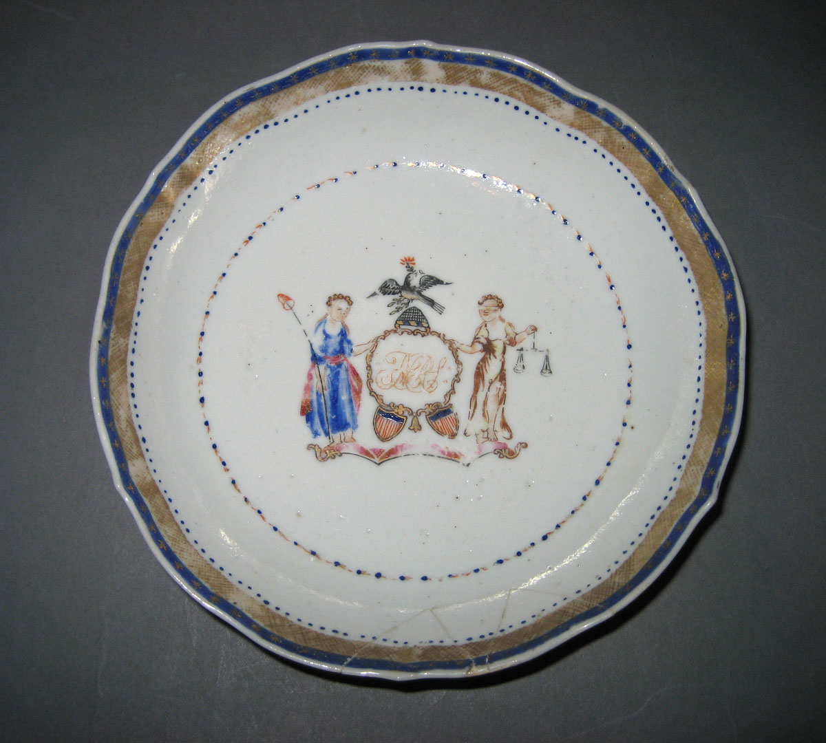 1963.0784.002 Porcelain Saucer