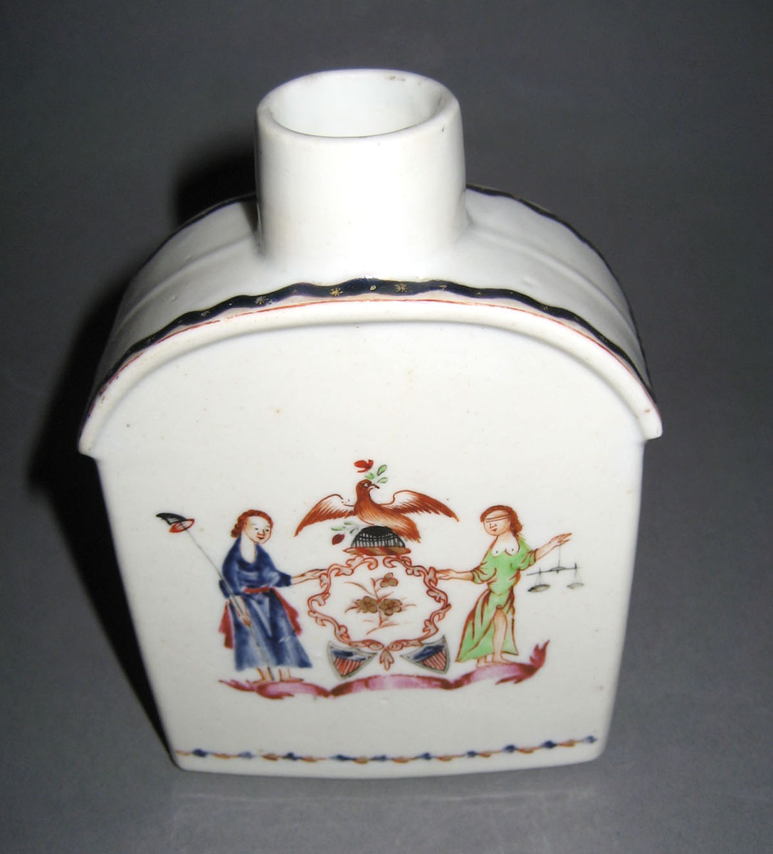1963.0820 Porcelain Tea Cannister