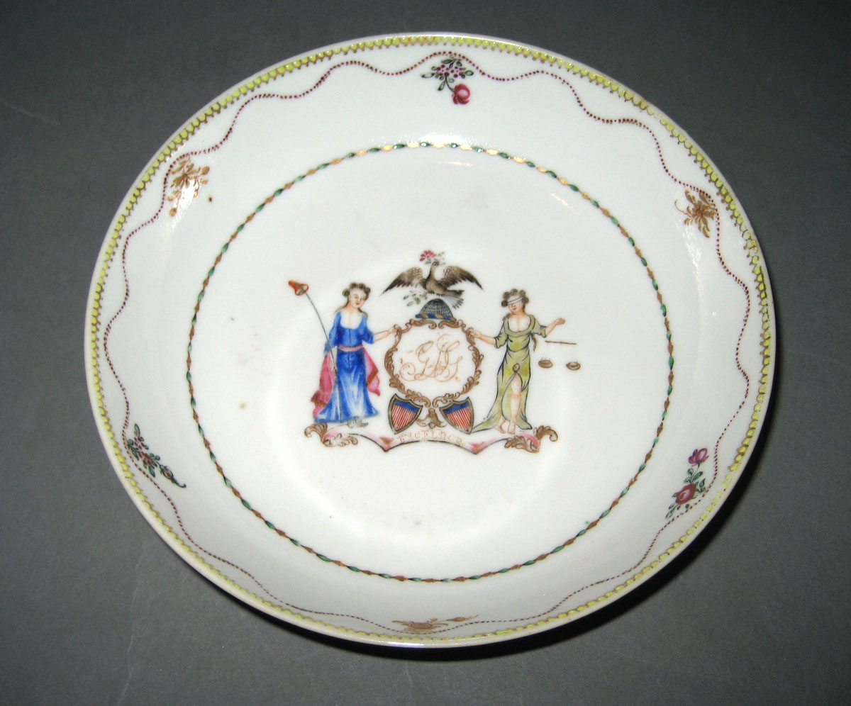 1956.0038.054 Porcelain Saucer