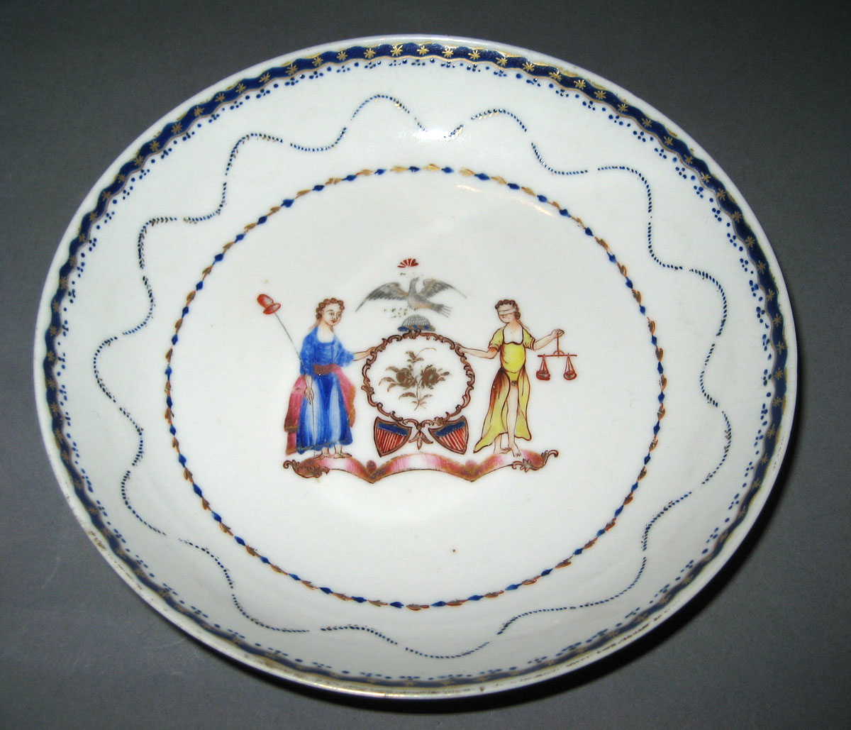 1963.0816.004 Porcelain Saucer