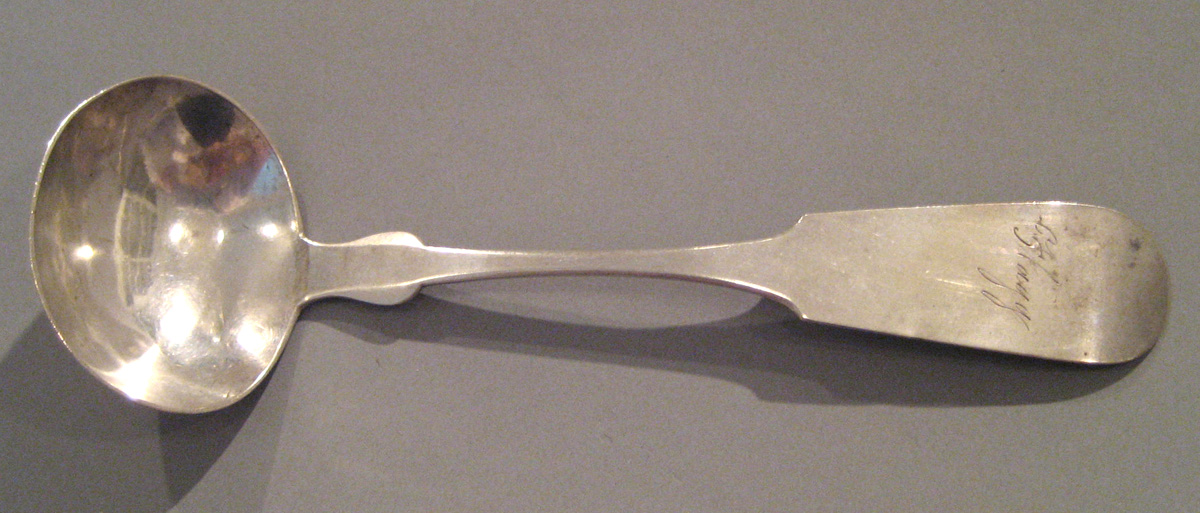 1998.0004.015 Silver Ladle upper surface