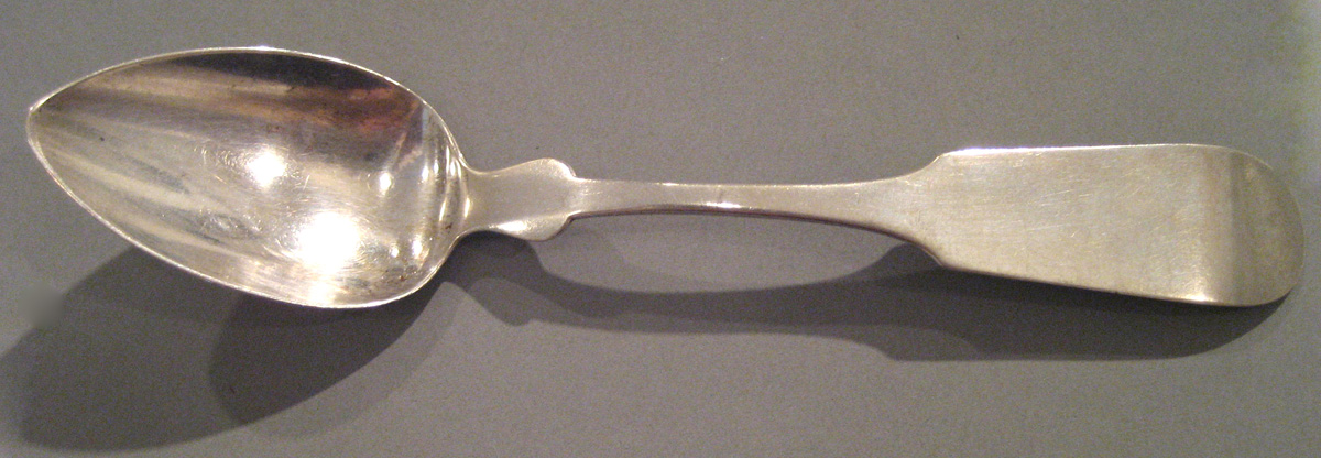 1998.0004.018.001 Silver Spoon upper surface