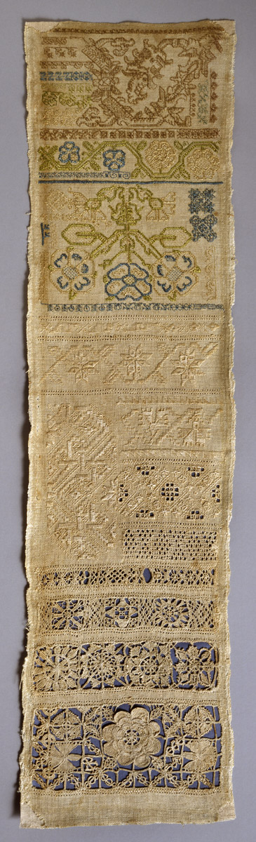 Textiles (Needlework) - Sampler