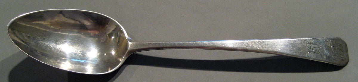 1998.0004.156 Silver Spoon upper surface