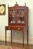 Desk and bookcase