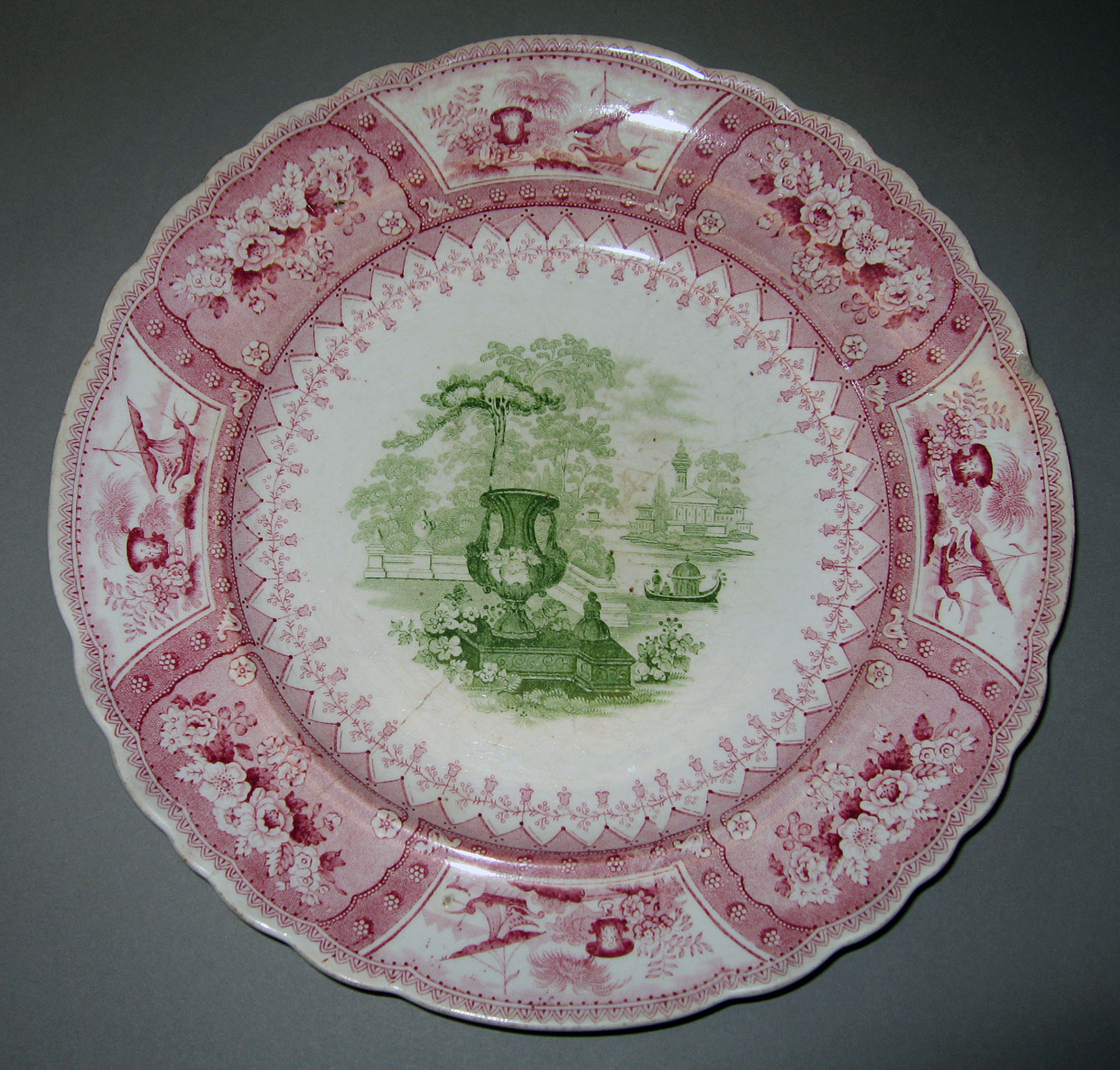 1966.0831.002 Earthenware Plate