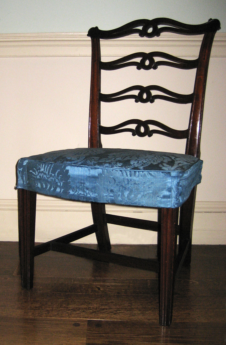 1959.1487 chair with slip cover view 1