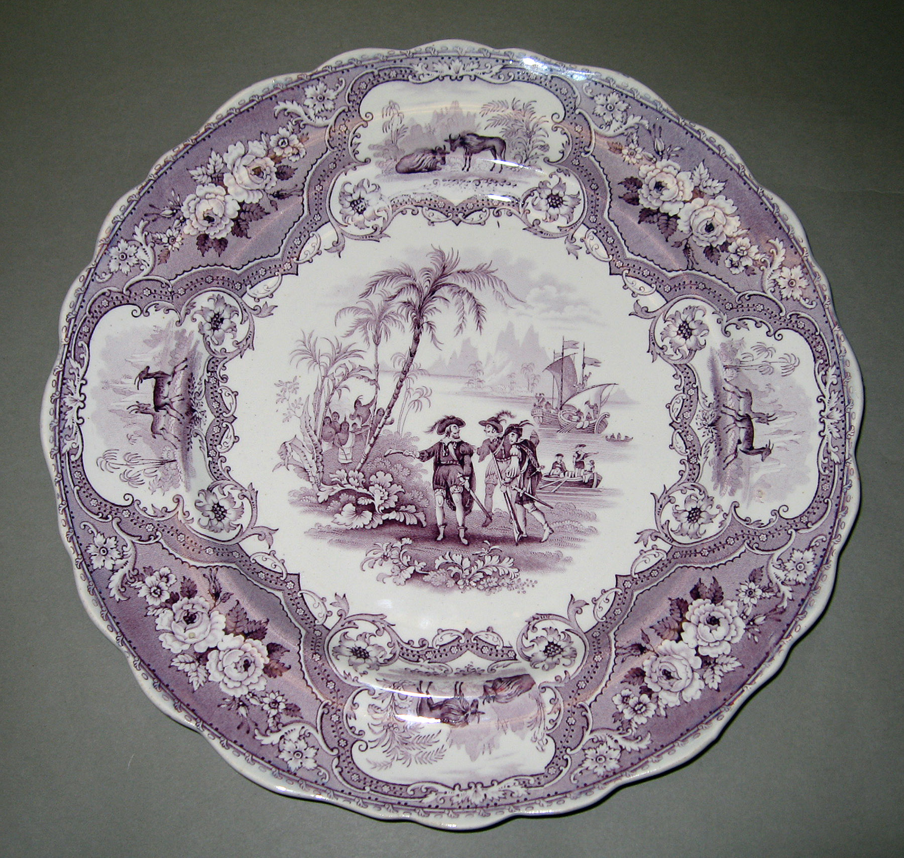 1962.0524.002 Earthenware plate