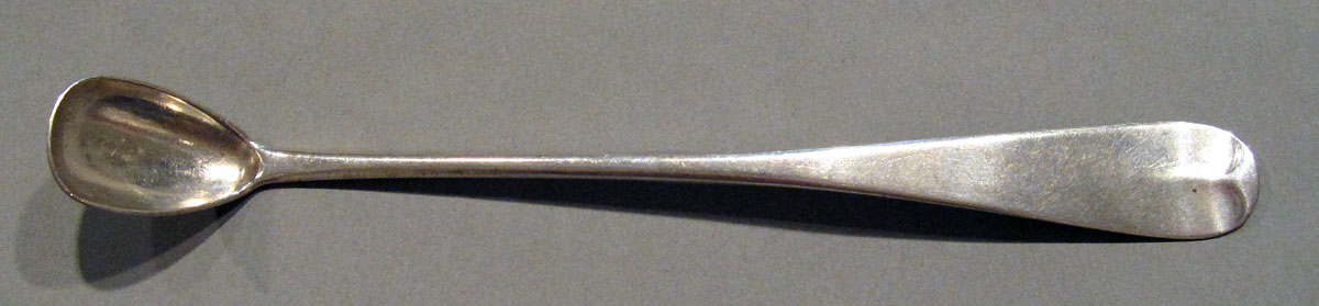 1998.0004.1310 Silver Ladle upper surface