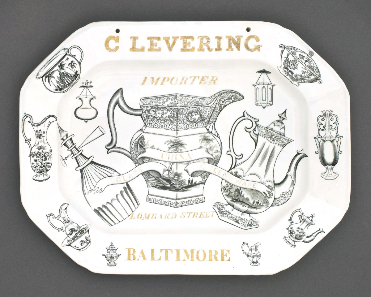 1956.0015 Levering advert dish