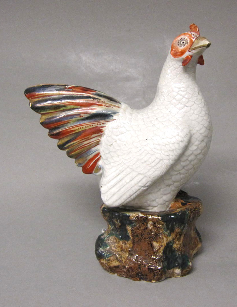 1969.1529.001 Porcelain figure chicken