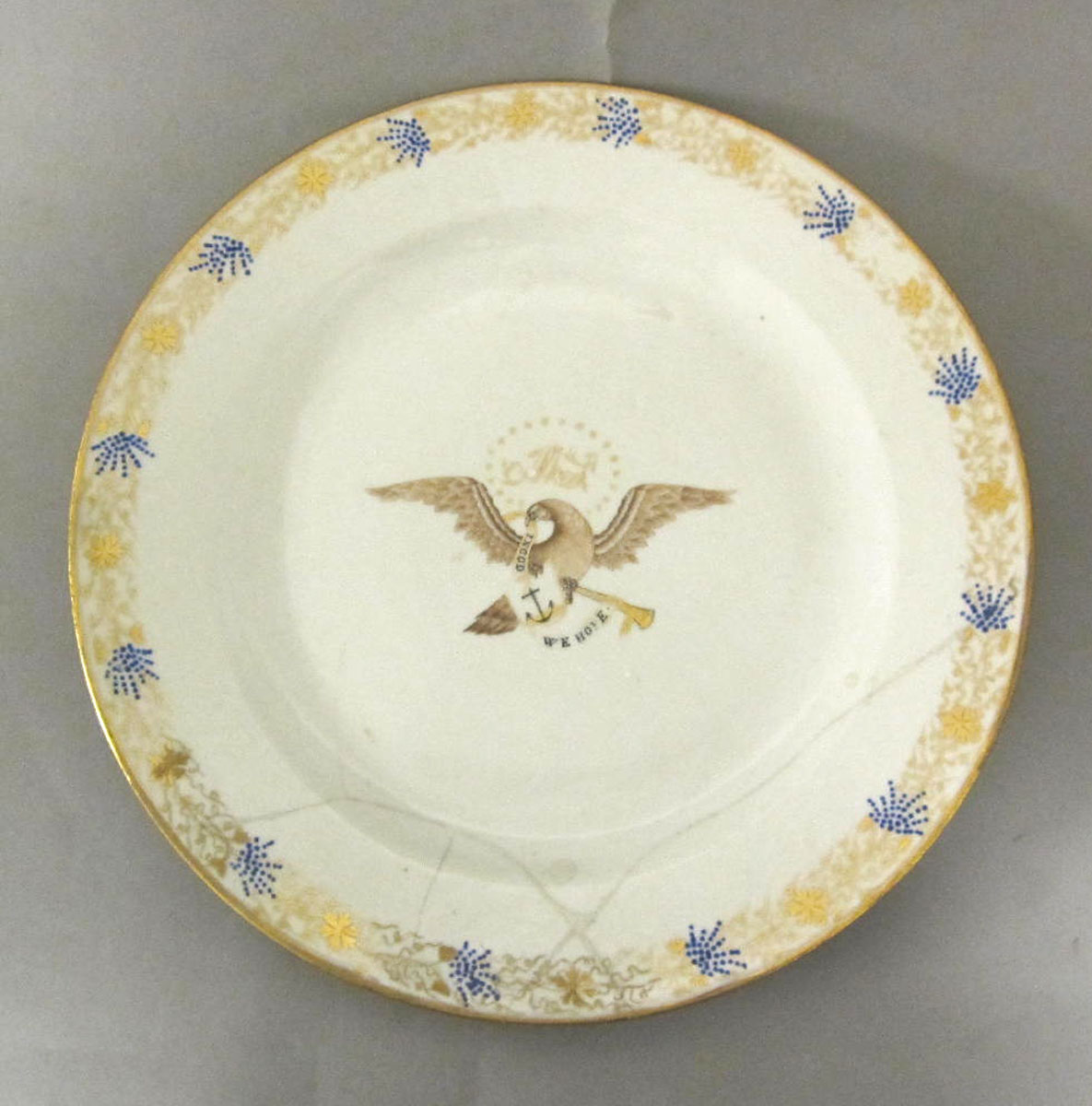 1963.0841 Porcelain plate