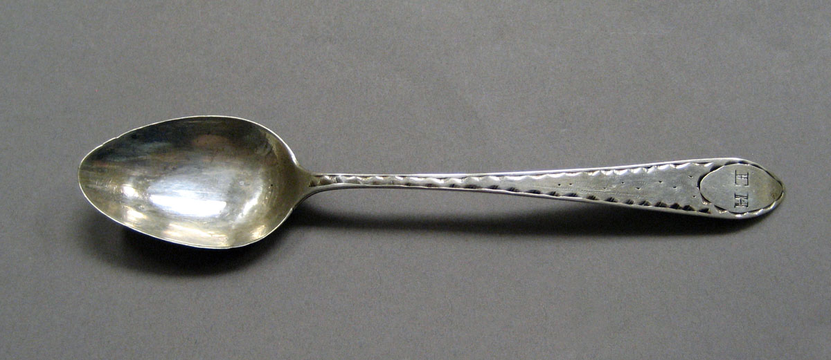 1998.0004.3523 Silver spoon upper surface