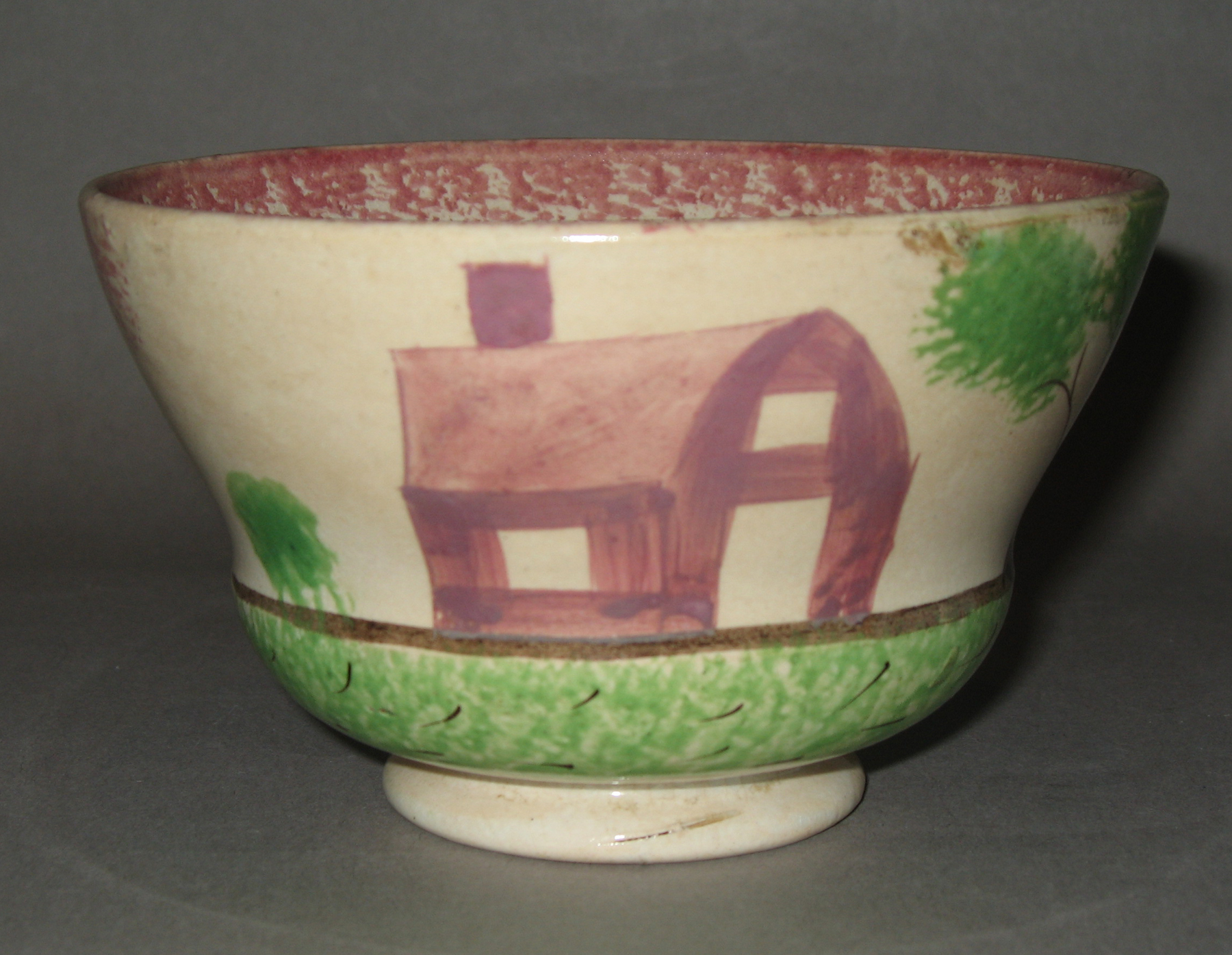 1965.0777.005 Spatterware teabowl