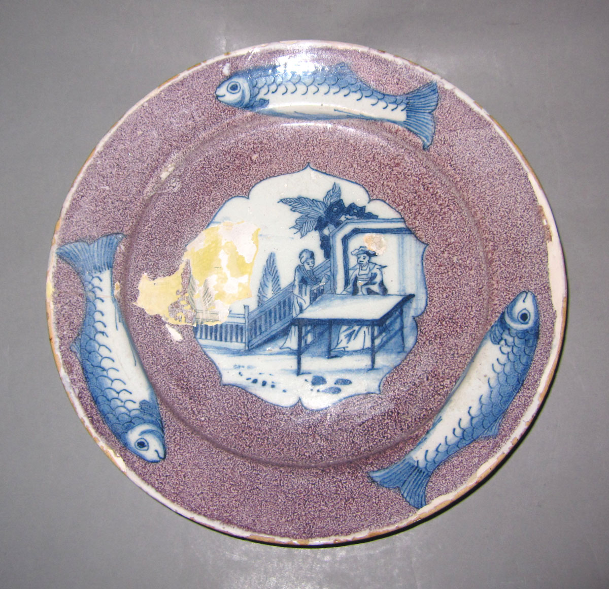 2001.0016.003 Delftware plate