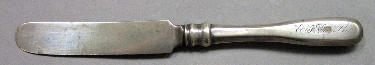 1962.0240.498 Silver Knife upper surface
