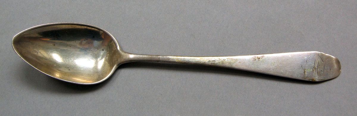 1962.0240.357 Silver spoon upper surface