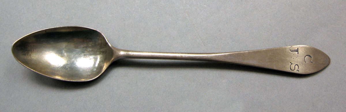 1962.0240.204 Silver spoon upper surface