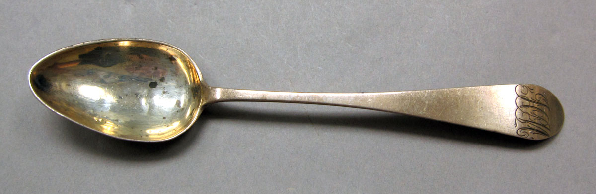 1962.0240.207 Silver spoon upper surface