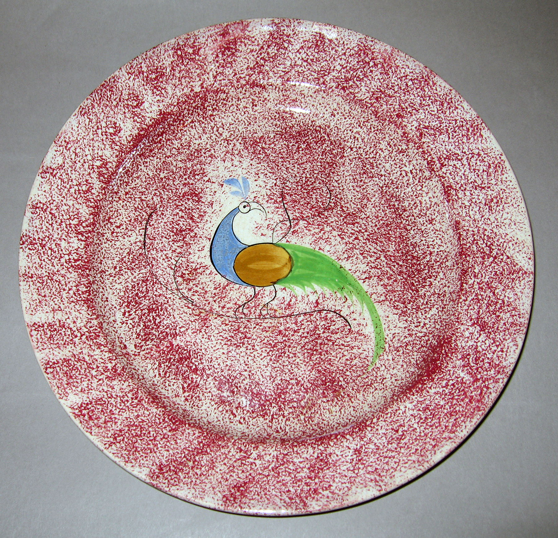 1965.0876.003 Spatterware plate