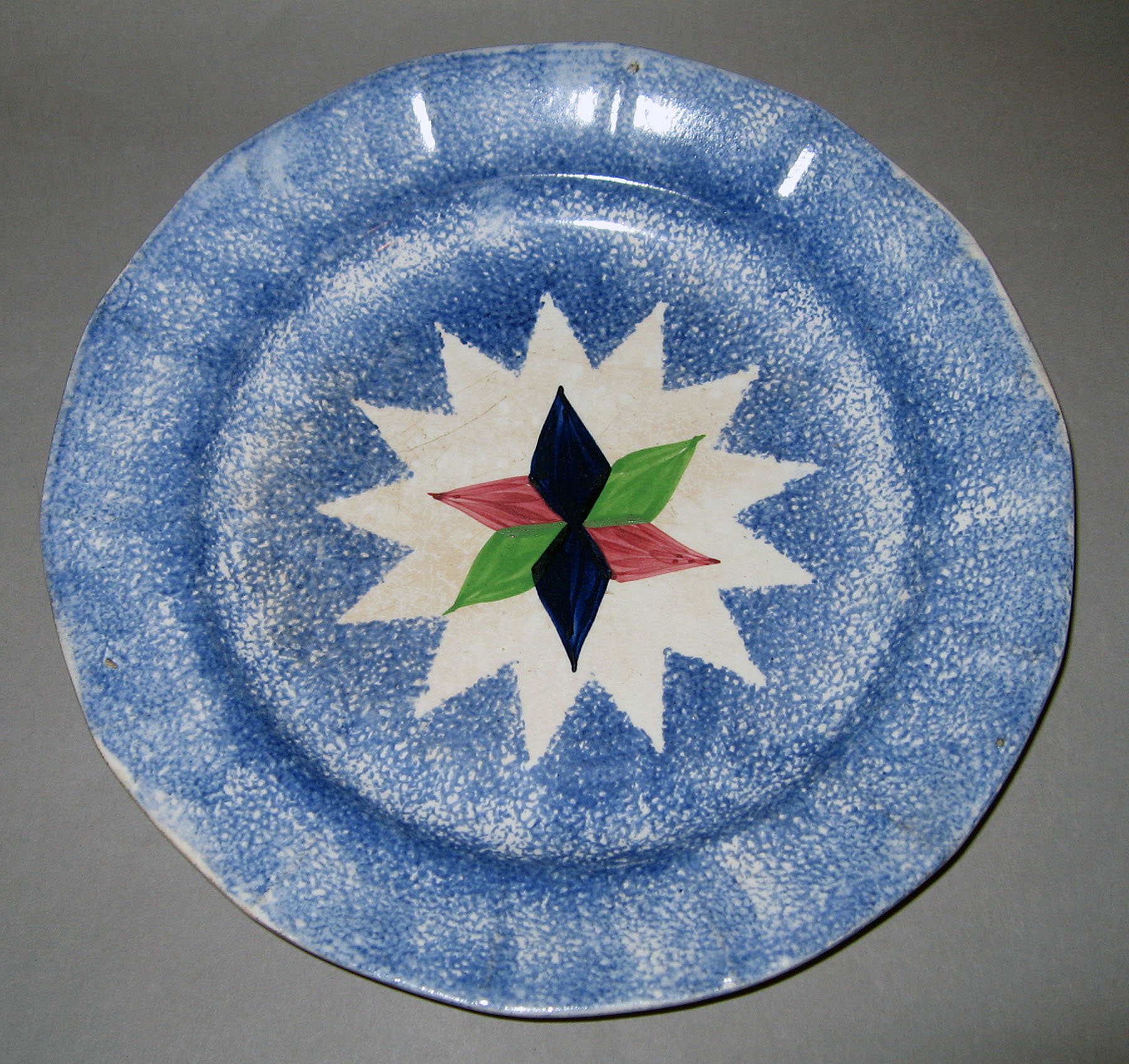 1965.0900.002 Spatterware plate