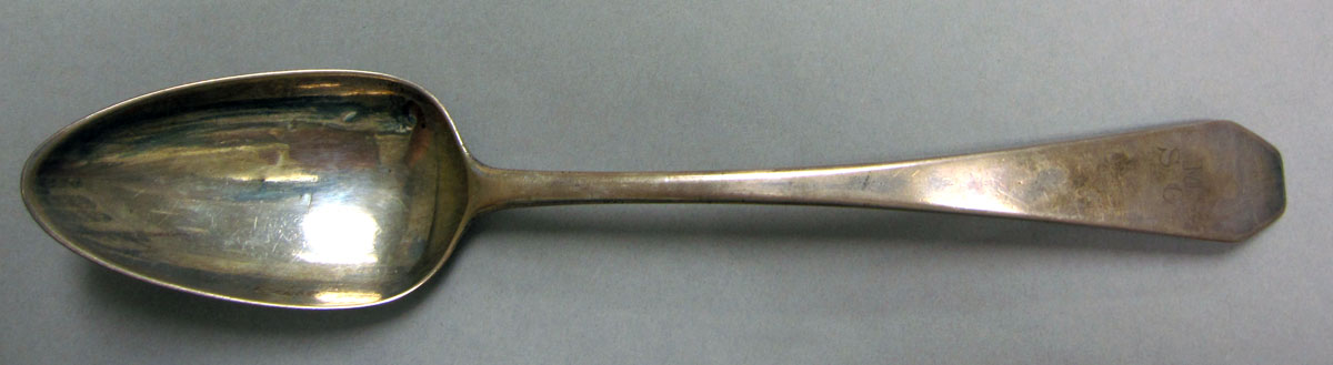 1962.0240.1209 Silver spoon upper surface