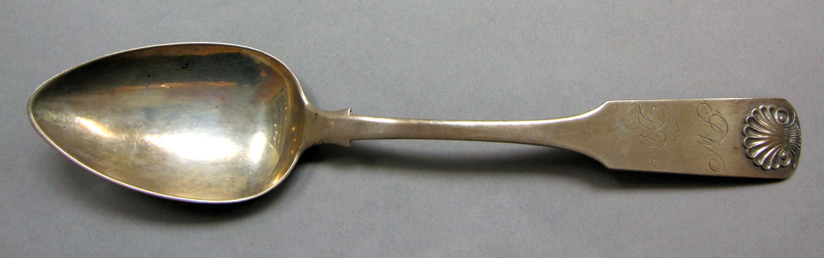 1962.0240.1232 Silver spoon upper surface