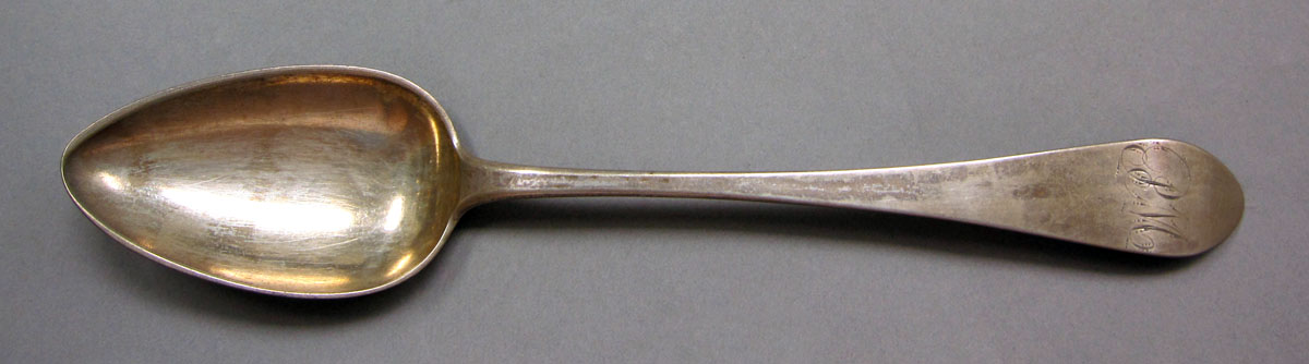 1962.0240.1316 Silver spoon upper surface