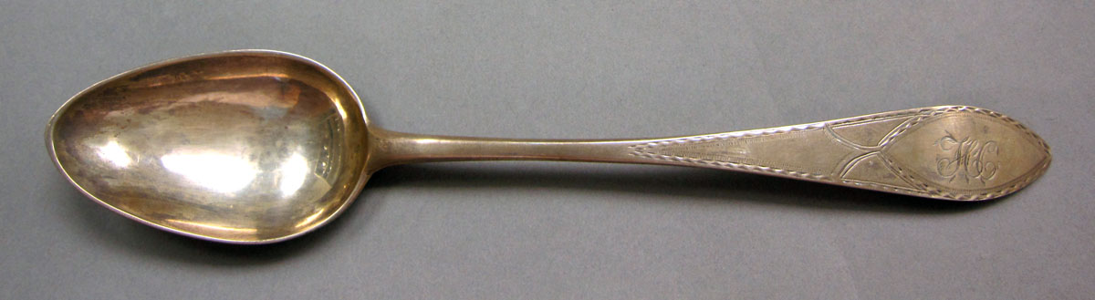 1962.0240.1338 Silver spoon upper surface