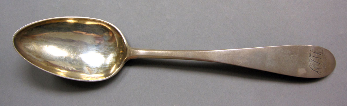 1962.0240.1353 Silver spoon upper surface