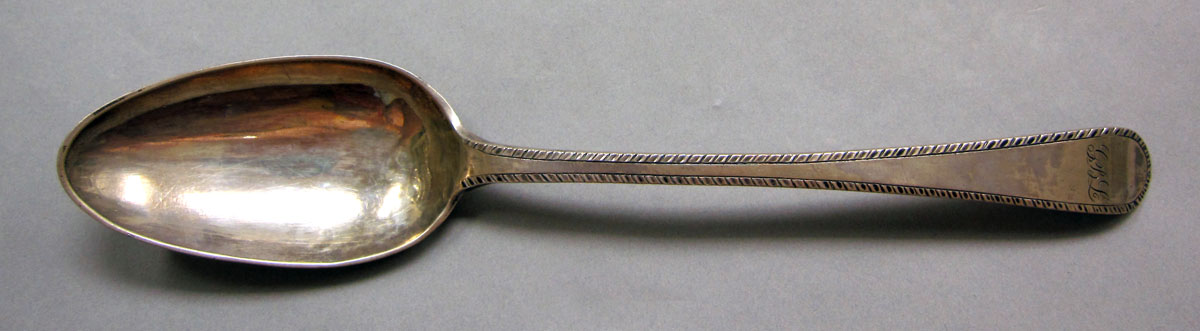 1957.0059.001 Silver Spoon upper surface