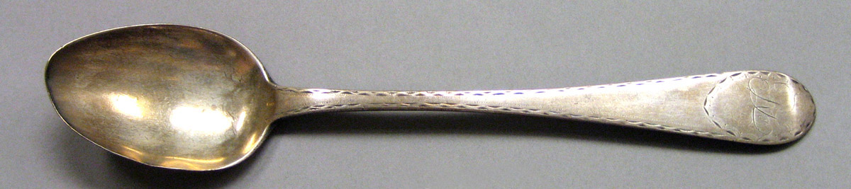 1962.0240.1581 Silver Spoon upper surface