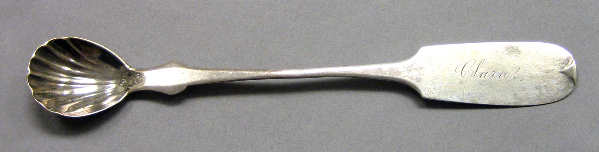 1969.0025 Silver Ladle upper surface