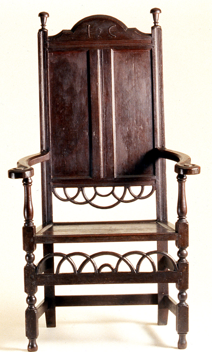 1988.0003 Chair, Wainscot armchair