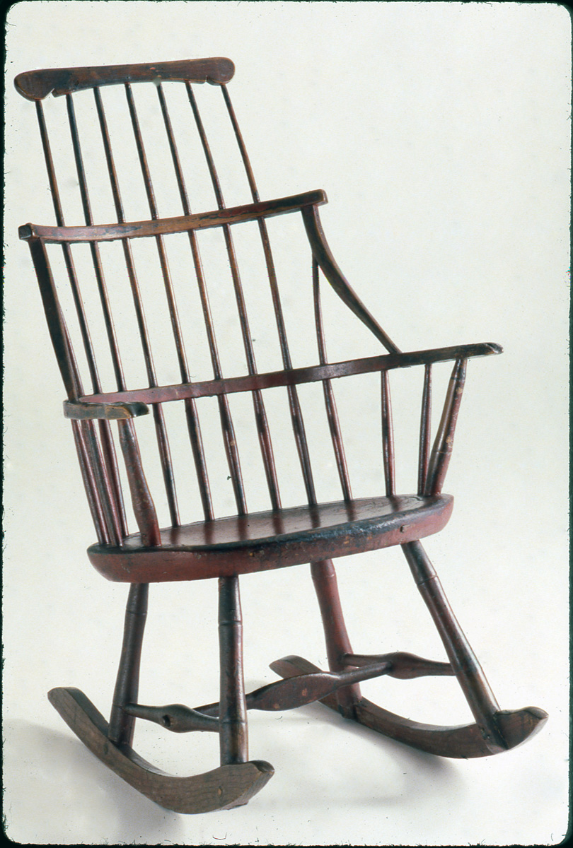 1964.1923 Chair, Windsor Rocking Chair