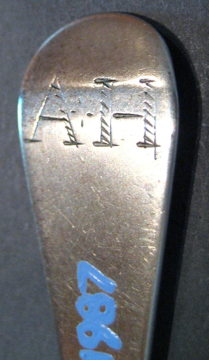 1951.0001.001 Silver Spoon engraving