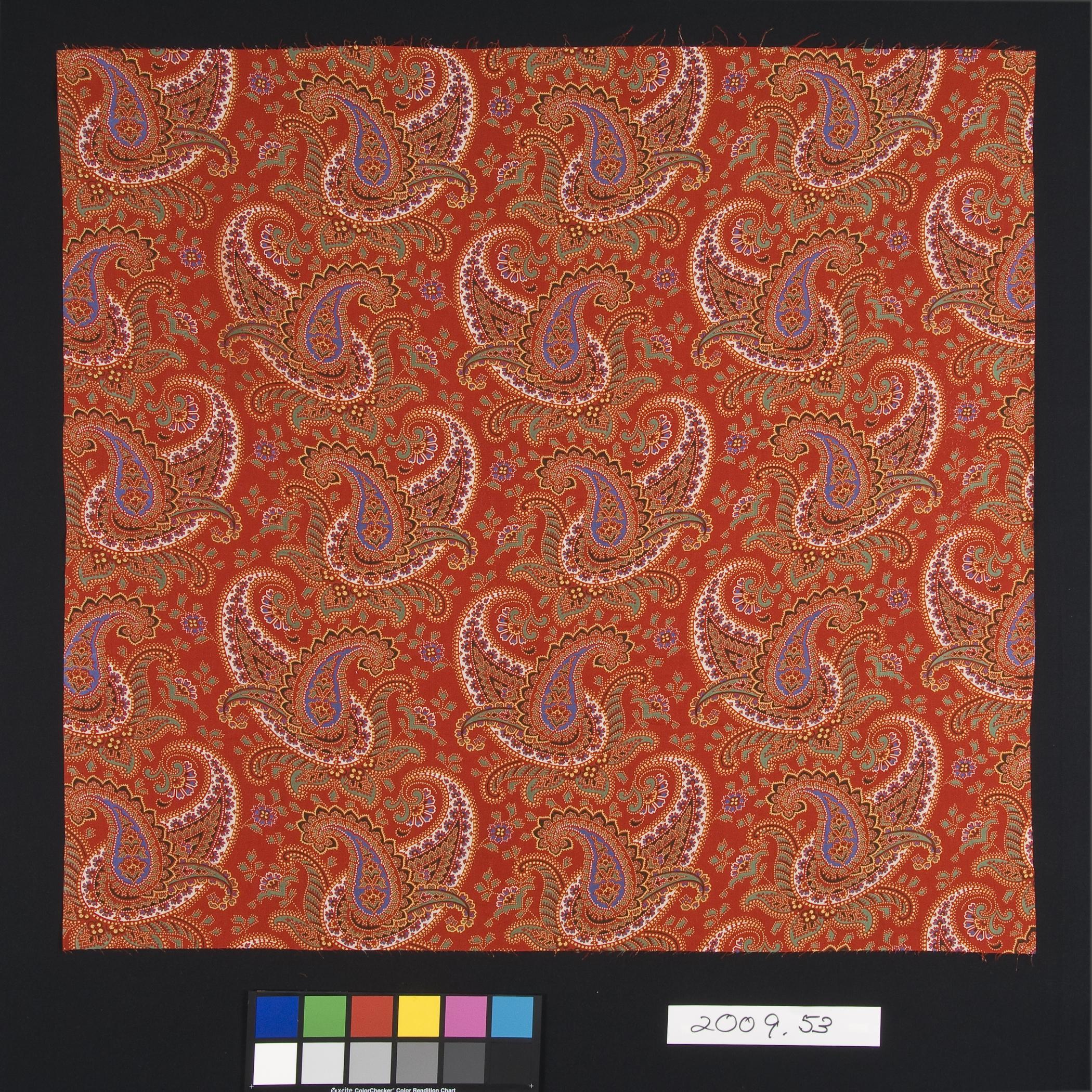2009.0053 Textile, printed, view 1