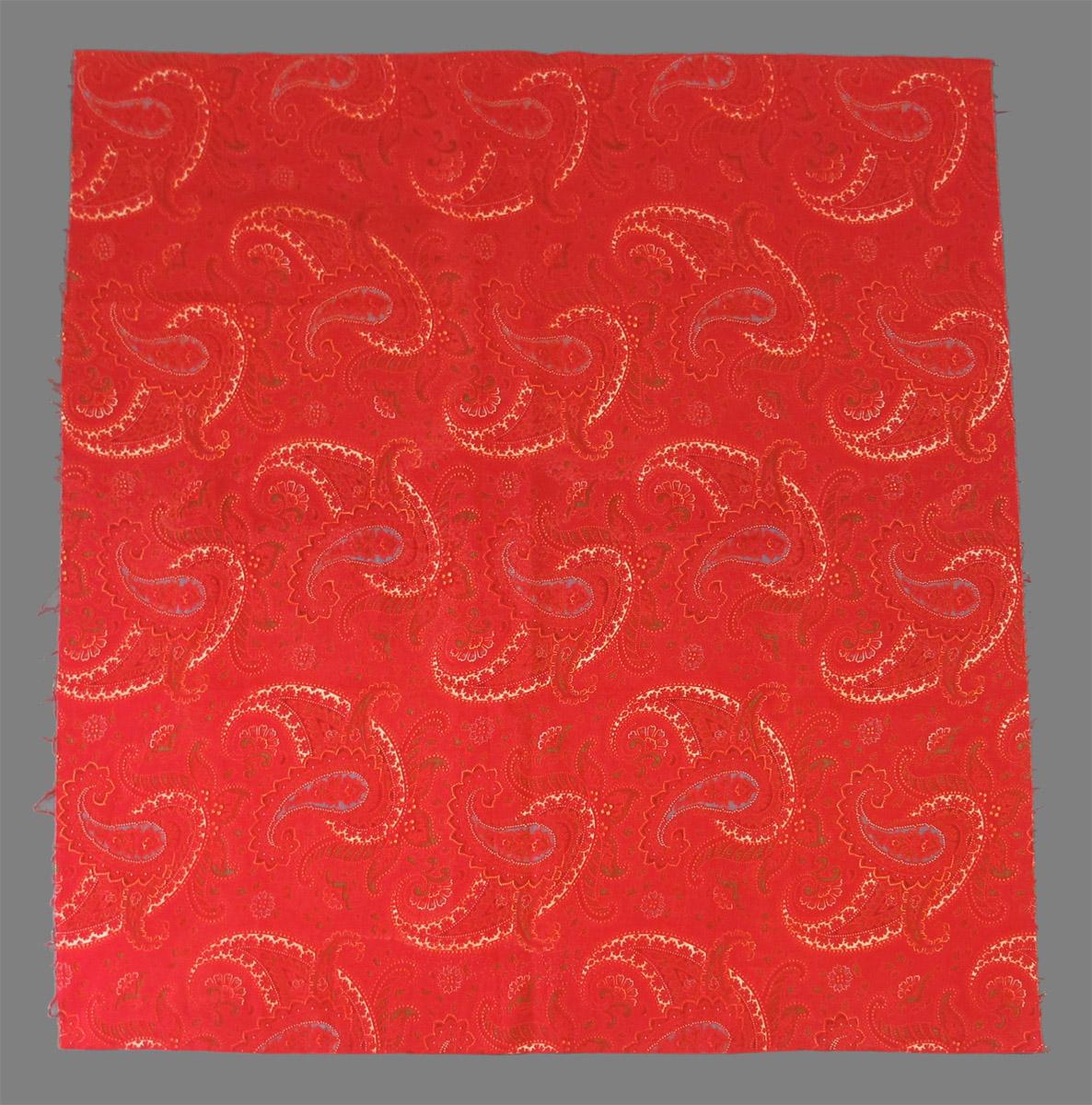 2009.0053 textile, printed reverse