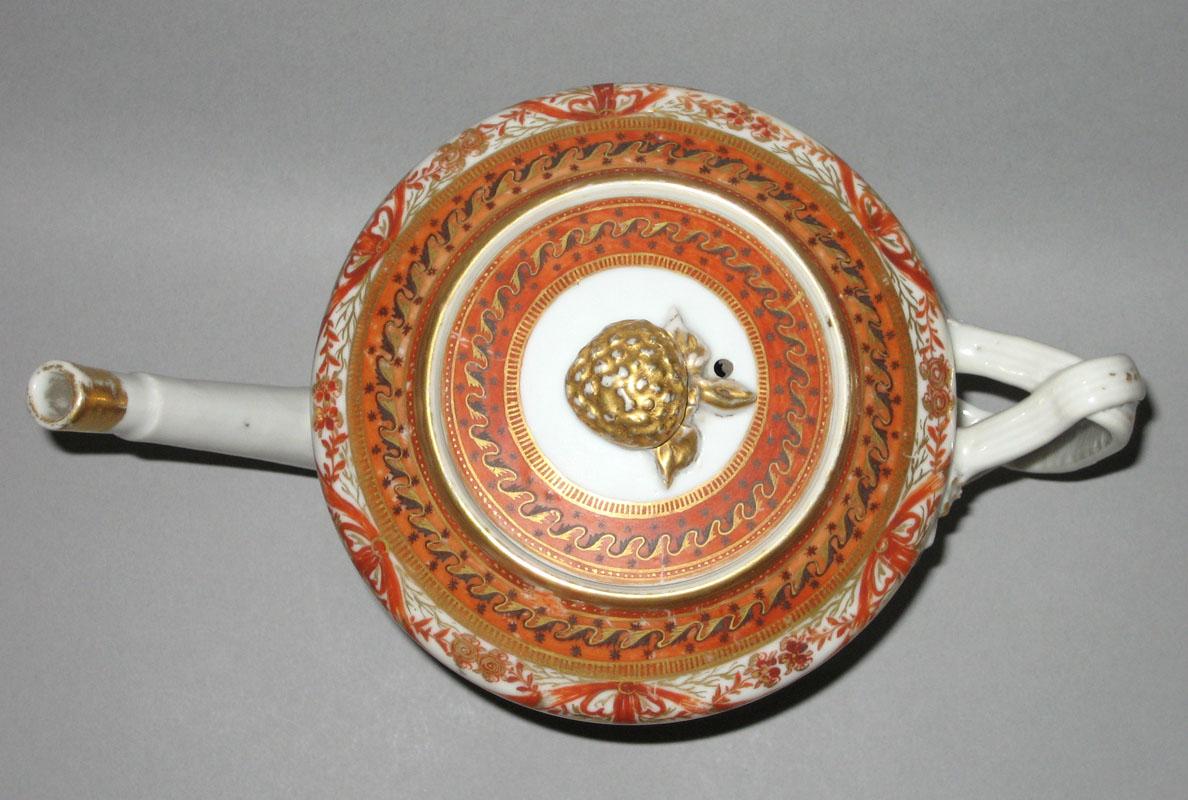 2012.0040.001 A, B Teapot, upper