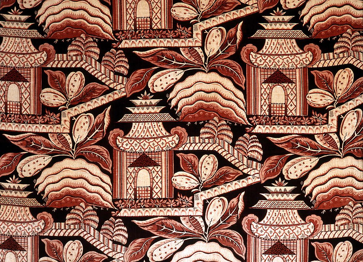T48 (original) textile, printed design repeat