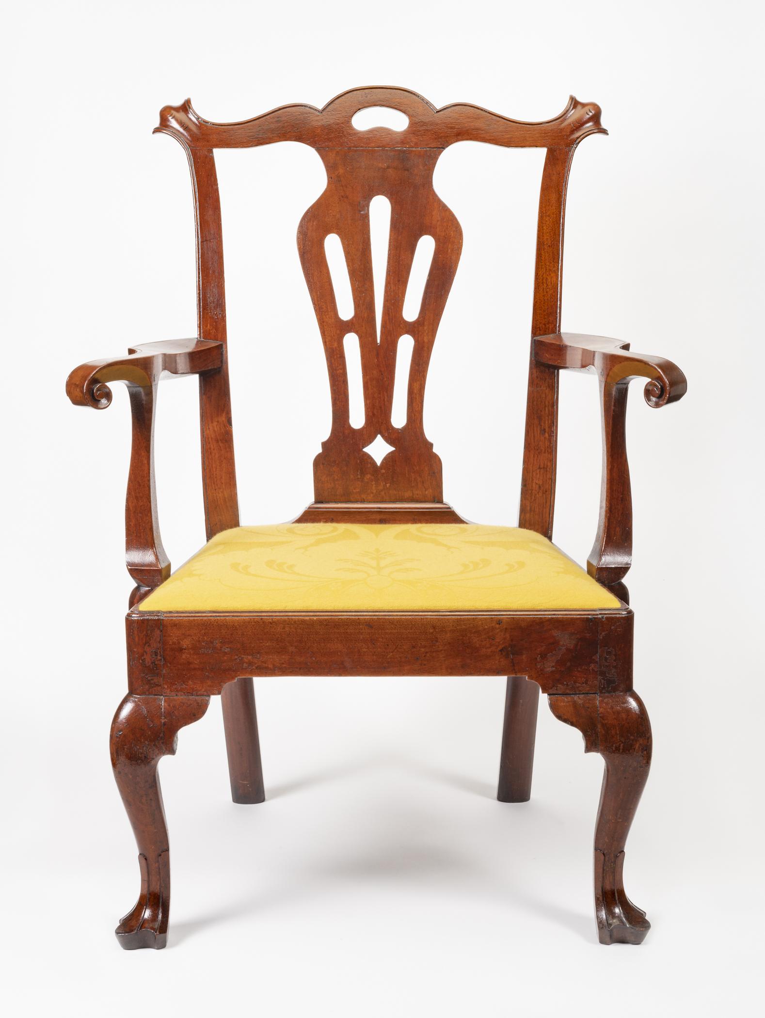 1958.2680 Chair, 1984.0638.002 Slip seat, view 2