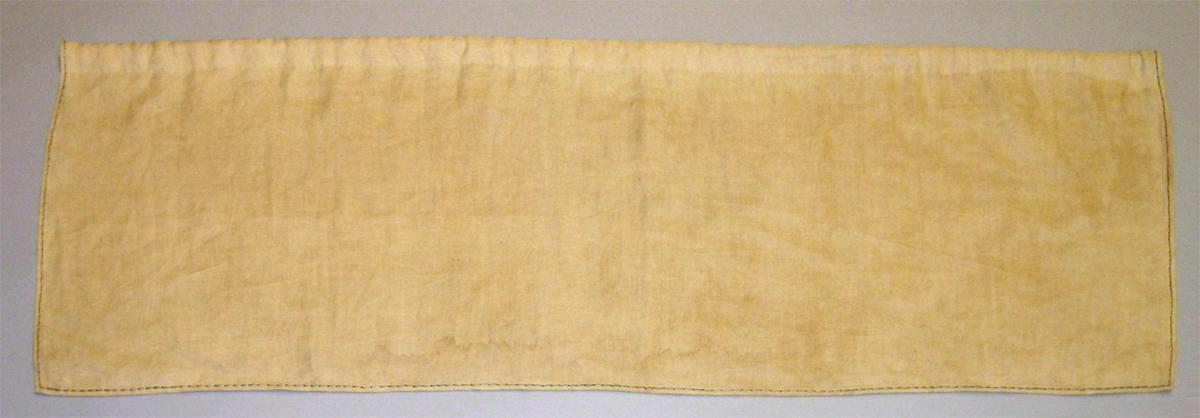 1952.0326.005 f Bed hanging, base valance