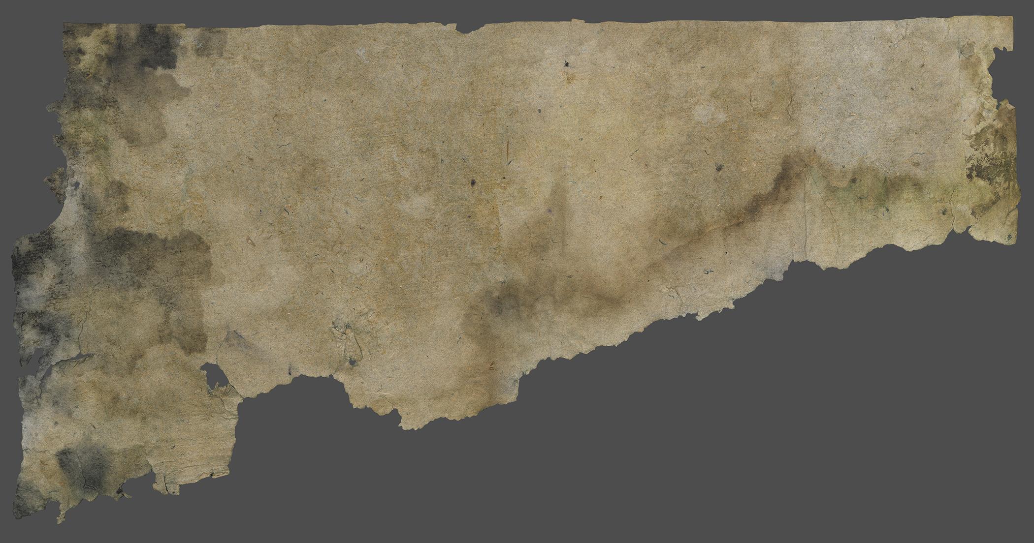 1977.0066.012 B  Wall covering, fragment 1