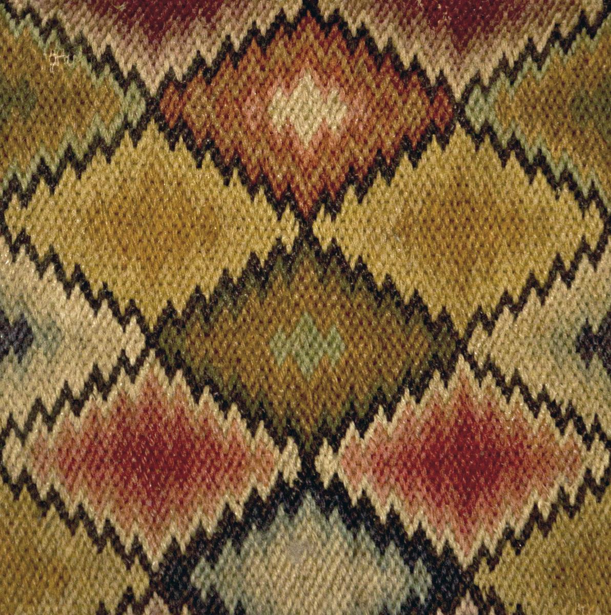 1958.2730 Pocketbook, Pattern Detail