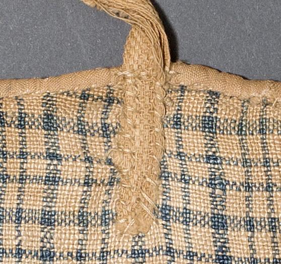 1958.2741 Pot Holder, Verso Detail 3