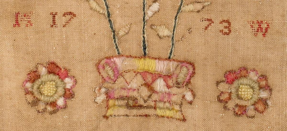 1958.2741 Pot Holder, Detail 2