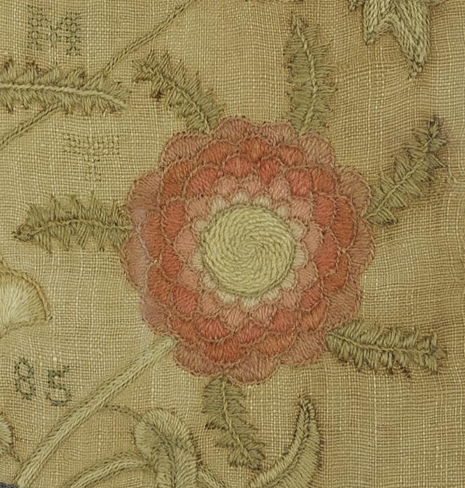 1958.2761 A Needlework Picture, Detail 9