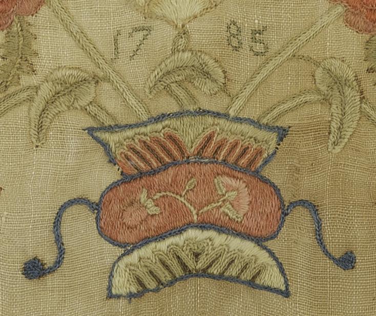 1958.2761 A Needlework Picture, Detail 10
